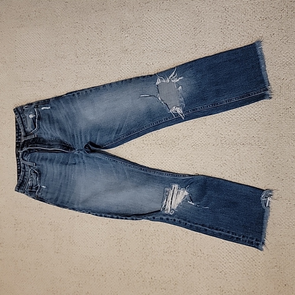 Abercrombie & Fitch ankle straight jeans